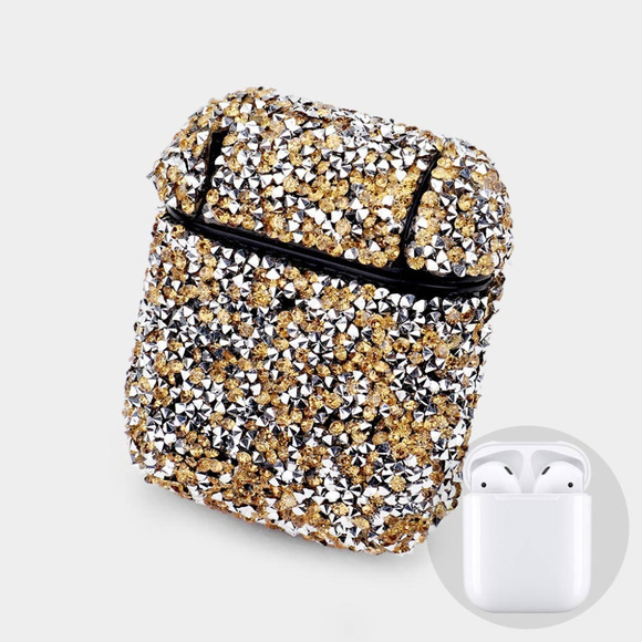 Airpod Accessories - Crystal Embellished Beaded Airpod Case